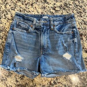Old Navy Distressed Denim Shorts - Size 4